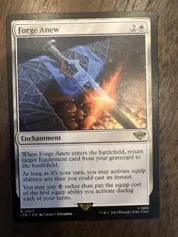 Forge Anew : MTG /The Lord of the Rings #0017 / NM - Image 1