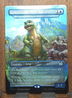 MTG Babygodzilla, Ruin Reborn - Pollywog Symbiote Ikoria: Lair of Behemoths NM❤ - Image 1