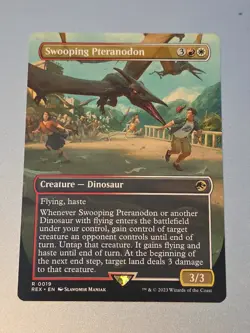 Swooping Pteranodon (Borderless) Universes Beyond: Jurassic Pikachu World... - Image 1