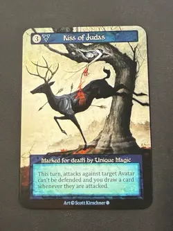 Sorcery Contested Realm Gothic - Kiss of Judas Unique Non Foil - Image 1