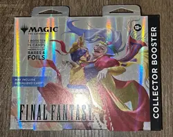 Magic The Gathering Final Fantasy Collector Booster Omega Pack New Sealed! - Image 1