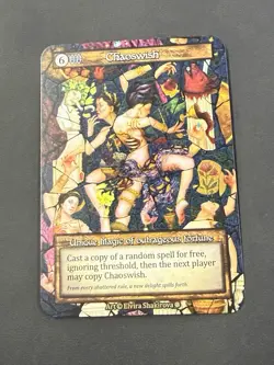 Sorcery Contested Realm Gothic - Chaoswish Unique Non Foil - Image 1