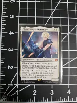Cloud, Midgard Mercenary 010 FIN MTG Final Fantasy NM/M - Image 1