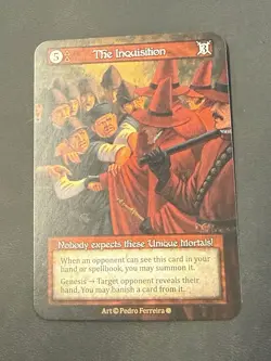 Sorcery Contested Realm Gothic - The Inquisition Unique Non Foil - Image 1