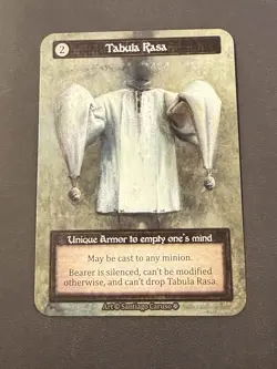 Sorcery Contested Realm Gothic - Tabula Rasa Unique Non Foil - Image 1