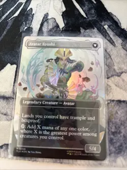 THE LEGEND OF KYOSHI (BORDERLESS) Foil Avatar: The Last Airbender TLA Magic MTG - Image 1