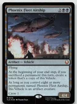 Phoenix Fleet Airship M Foil Avatar: The Last Airbender 114 NM - Image 1
