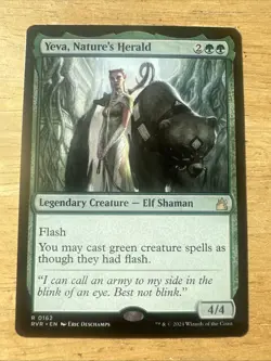Yeva, Nature's Herald [Ravnica Remastered] Near Mint - Image 1