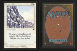 ~Great Wall~ Legends MTG Magic The Gathering Unplayed Beautiful - Image 1