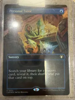 Personal Tutor (Borderless) Commander Masters Foil - Image 1