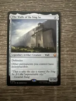 MTG Avatar TLA 0261 The Walls of Ba Sing Se Regular - Image 1