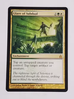 MTG Glare of Subdual (Ravnica: City of Guilds/Gold/R) - BGM - Image 1