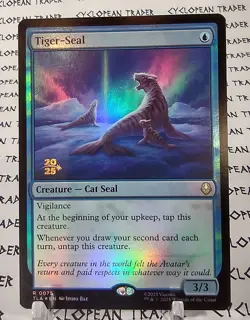 Prerelease FOIL TIGER-SEAL mtg NM The Last Airbender Rare - Image 1