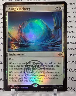 Prerelease FOIL AANG'S ICEBERG mtg NM The Last Airbender Rare - Image 1