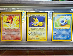 Light Eeveelutions Neo Destiny - Jolteon Vaporeon Flareon - Pokemon cards - Image 1