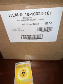Pokemon TCG 151 Poster Collection Case 6 Boxes (New Factory Sealed) - Image 2