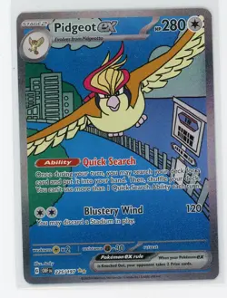 Pokemon TCG - Pidgeot ex 225/197 - Obsidian Flames - Special Illustration Rare - Image 1