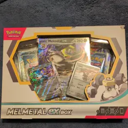 Pokemon Scarlet & Violet Melmetal ex Box [4 Booster Packs & 3 Promos] - Image 1