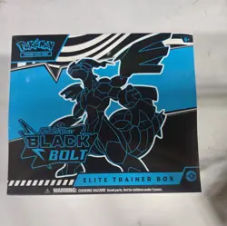 NEW Pokemon Scarlet & Violet Black Bolt Elite Trainer Box ETB - Factory Sealed! - Image 1