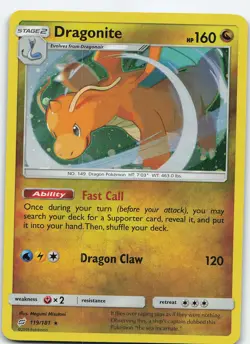 Dragonite - (Cosmos Holo) 119/181 Promo Holo NM/LP Pokemon - Image 1