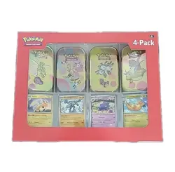 Pokemon 151- Mini Tin 4 Pack. Sams Club Exclusive. New Sealed ( Lot of 4) - Image 1