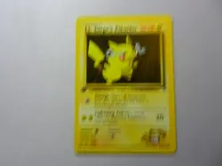 ?? 2000 Pokemon Gym Heroes | LT SURGE'S PIKACHU #81 1st ED. | Great Condition! - Image 2