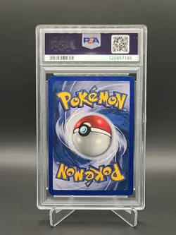 1999 Pokemon Machamp Holo #8 PSA 7 NM 1st Edition Base Set WOTC Vintage TCG - Image 2