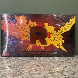 Team Rockets Moltres Ex Ultra Premium Collection Box Factory Sealed Pokemon TCG - Image 1