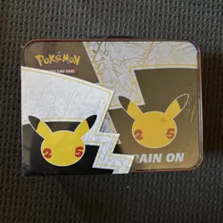 Pokemon TCG Celebrations 25th Anniversary Collectors Chest Lunch Box Tin Sealed 820650809415 - Image 3