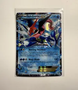 Pokemon Ash-Greninja EX XY133 black star promo MP Standard size - Image 1