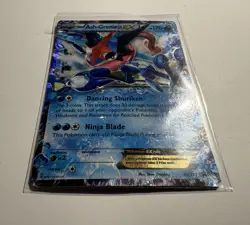 Pokemon Ash-Greninja EX XY133 black star promo MP Standard size - Image 2
