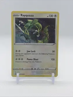 Pokemon Rayquaza SWSH029 SWSH: Sword & Shield Promo Holo Sea And Sky - Image 1