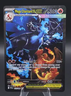 Pokemon Mega Charizard X EX SIR 125/094 English Phantasmal Flames Pack Fresh TCG - Image 1