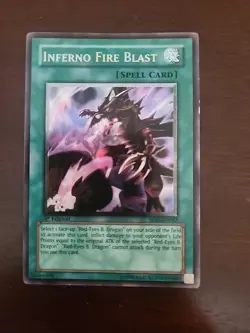 Yu-Gi-Oh! TCG INFERNO FIRE BLAST SOD-EN042 1st Edition ULTIMATE RARE - Image 1