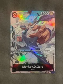 ONE PIECE Card Game Monkey D Garp Alt Art OP02 115 Paramount English NM/M - Image 2