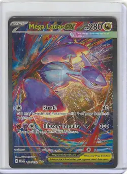Mega Latias EX 181/132 Special Illustration Rare Mega Evolution Pokemon Card NM - Image 1