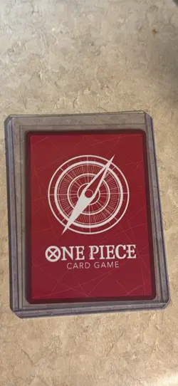 Monkey D. Luffy Trading Card One Piece TCG OP13-001 Leader Parallel NM - Image 2