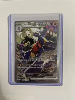 Pokemon TCG Cynthia's Garchomp EX Holo Card 232/182 Sv10: Destined Rivals NM - Image 1