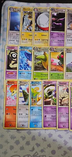 complete set Heartgold and Soulsilver Triumphant C/UN Pokemon cards LP to NM - Image 2