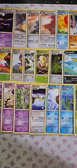 complete set Heartgold and Soulsilver Triumphant C/UN Pokemon cards LP to NM - Image 3