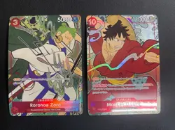 One Piece Card Game English 1St Anniversary Limited Box Ukiyoe Luffy Zoro - Image 1
