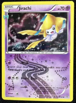 Jirachi RC13/RC32 Rare Holo Generations Radiant Collection Pokemon Card - NM - Image 1