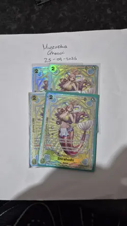 One Piece Card Shirahoshi SR EB01-057 SP PAR OP11 Parallel Fist of Divine Speed - Image 1