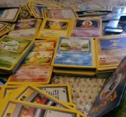 Bundle of 15 Pokemon Cards Original 1990s Vintage - Image 3