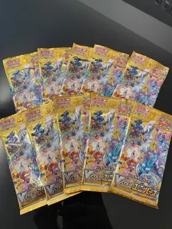 [ UK ] 10x VSTAR UNIVERSE packs s12a New Sealed Japanese Pokemon Cards - Image 1