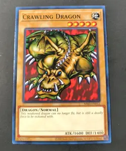 Yu-Gi-Oh! Metal Raiders Crawling Dragon Common Card MRD-EN012 NM - Image 1