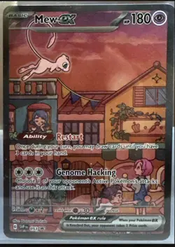 Mew EX SVP 053 Pokemon TCG Scarlet & Violet 151 UPC Promo Card - Image 1