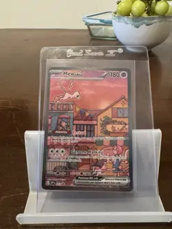Mew EX SVP 053 Pokemon TCG Scarlet & Violet 151 UPC Promo Card - Image 3