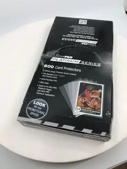 Ultra PRO - 600 ct. Standard Size Card Protector Sleeves 2½ in. x 3½ in 74427158538 - Image 1