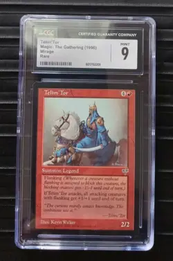 Mtg Telim 'Tor (CGC) 9 Mirage Reserved List [1996] - Image 1